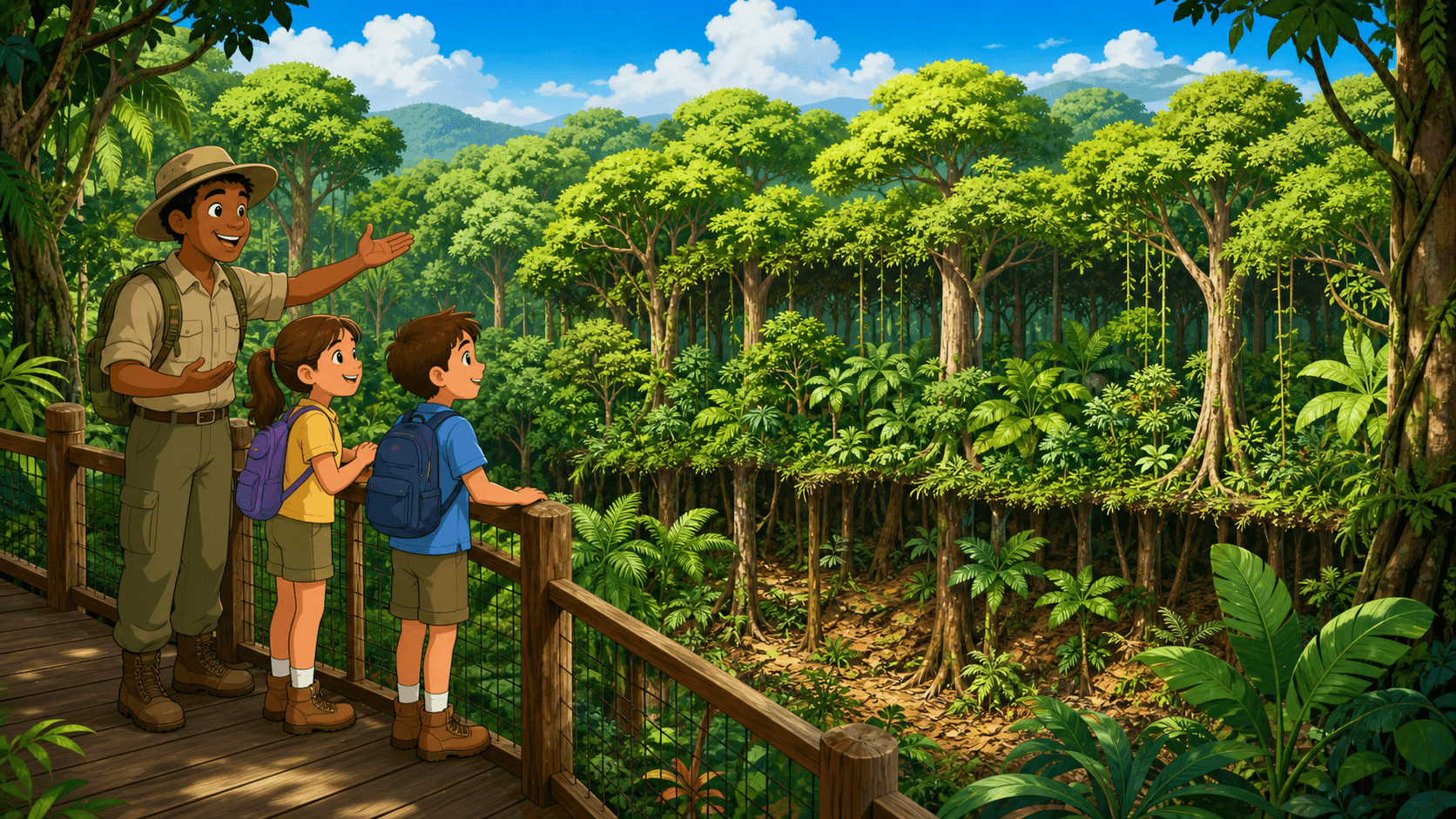 Rainforest Layers